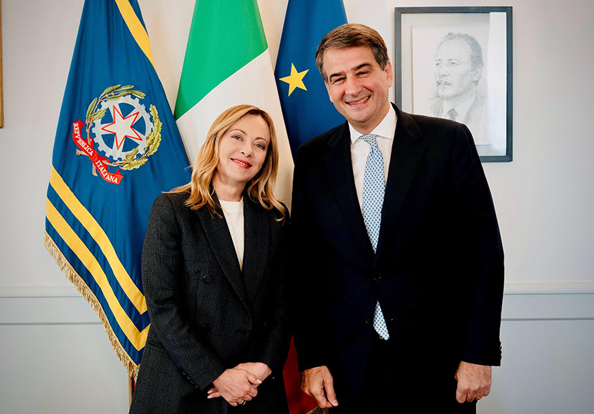 Incontro con il Vicepresidente esecutivo della Commissione europea Raffaele Fitto – www.governo.it