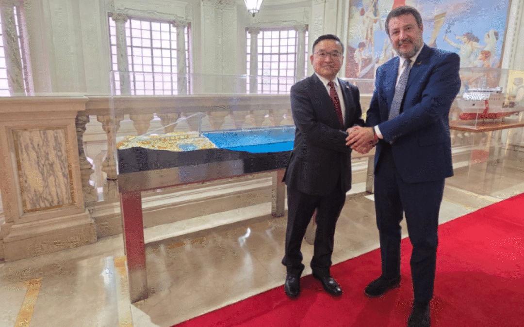 Infrastrutture, il Ministro Salvini incontra l’ambasciatore cinese – www.mit.gov.it