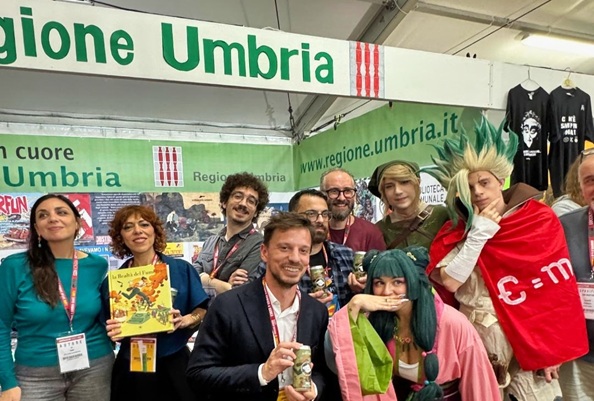 L’Umbria sbarca a Lucca Comics & Games: Bori, “vogliamo investire sul mondo dei comics e manga” – www.regione.umbria.it