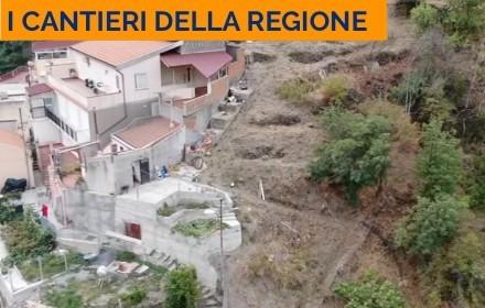 Itala, consolidamento del versante a monte del centro abitato