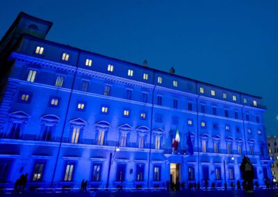 Giornata Mondiale del Diabete 2025, Palazzo Chigi si illumina di blu – www.governo.it