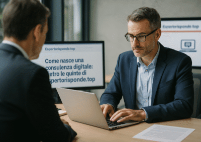 Come nasce una consulenza digitale: dietro le quinte di Espertorisponde.top