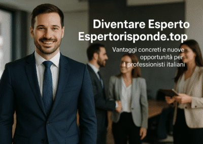 Diventare Esperto Espertorisponde.top: vantaggi concreti e nuove opportunità per i professionisti italiani