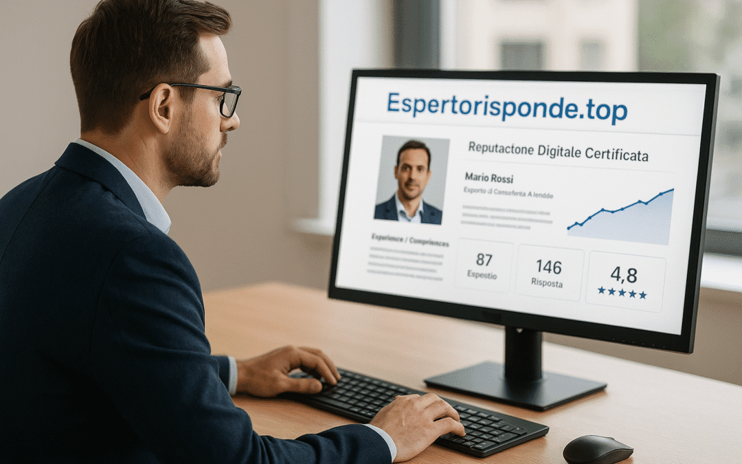 Reputazione digitale certificata.