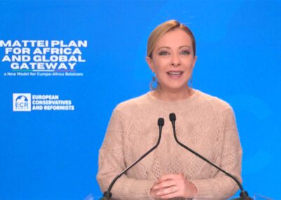 Videomessaggio del Presidente Meloni al Parlamento europeo sul Piano Mattei per l’Africa e il Global Gateway – www.governo.it