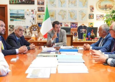 Ponte sullo Stretto: il Ministro Salvini incontra architetti, geologi, ingegneri e geometri – www.mit.gov.it