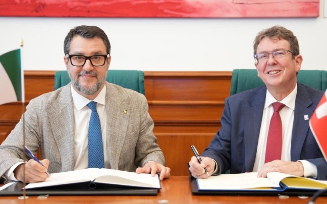 Bilaterali: incontro tra Salvini e il Consigliere ai trasporti svizzero Rösti – www.mit.gov.it