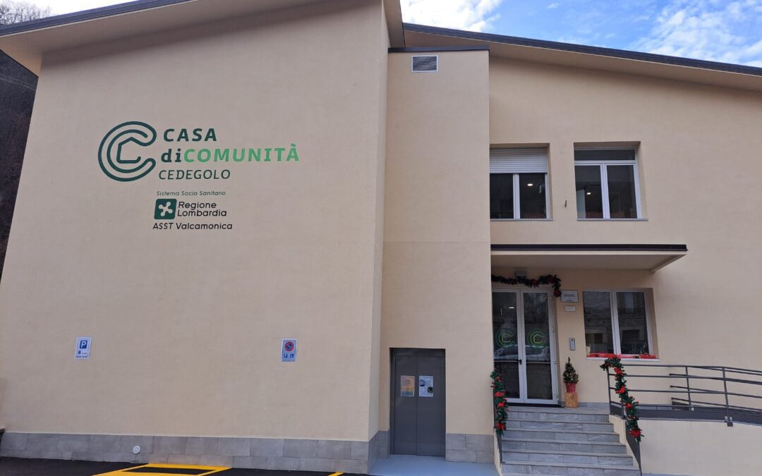 Inaugurata la nuova Casa di Comunità di Cedegolo (Brescia) – www.lombardianotizie.online