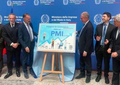 Mimit, presentato il francobollo dedicato al Fondo di Garanzia per le PMI – www.mimit.gov.it