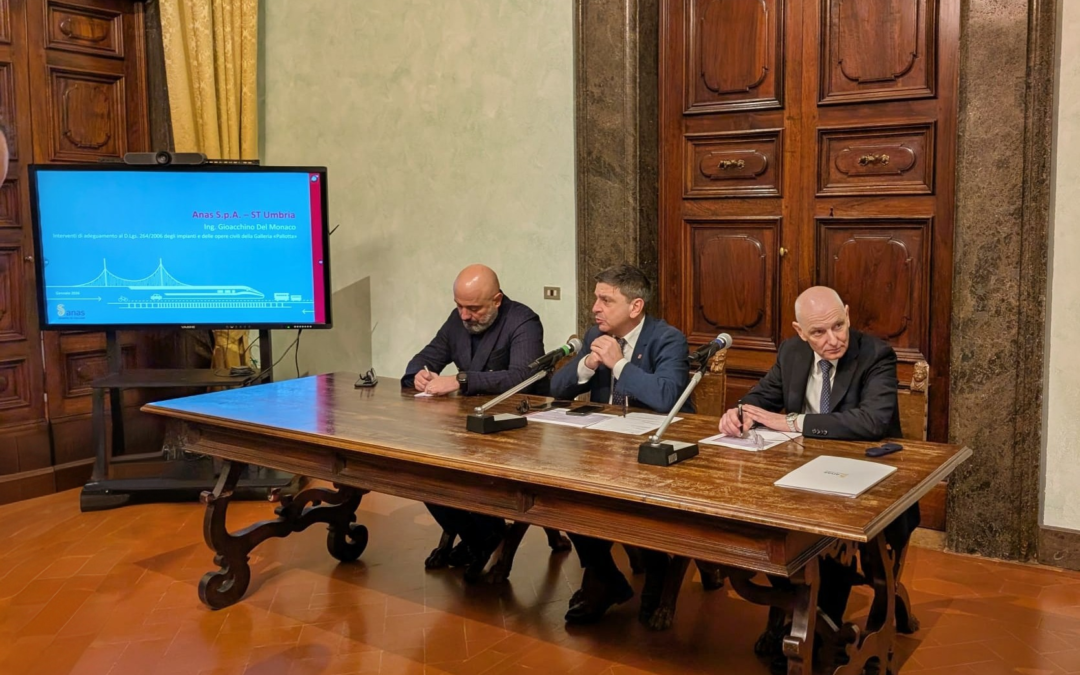 Adeguamento delle gallerie “Pallotta” e “Madonna Alta”, si parte dalla settimana prossima con la canna verso Bettolle della galleria “Pallotta” – www.regione.umbria.it