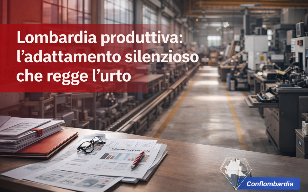 Lombardia produttiva: l’adattamento silenzioso che regge l’urto