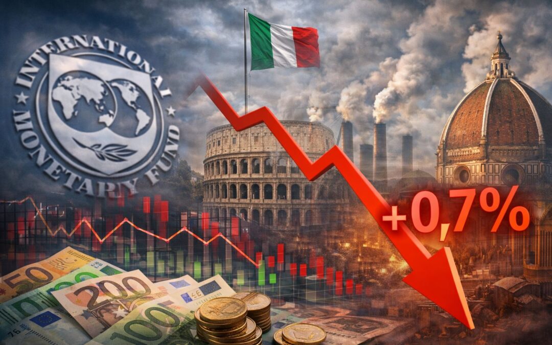 Crescita italiana sotto le attese