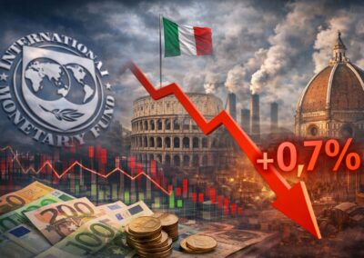 Crescita italiana sotto le attese