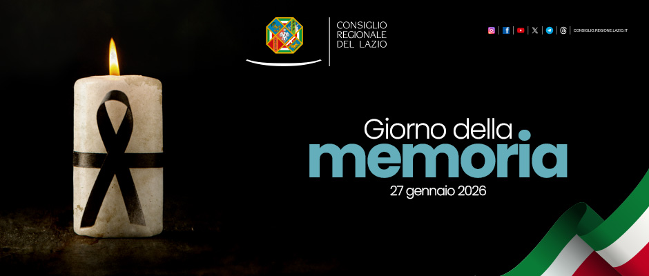 Consiglio Regionale del Lazio – Giorno della Memoria – www.consiglio.regione.lazio.it