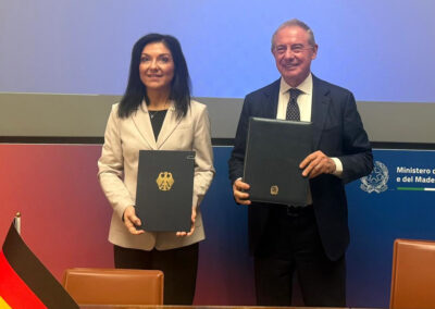 Urso incontra al Mimit le Ministre Reiche e Bär – www.mimit.gov.it