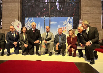 al Mimit inaugurata la mostra e presentati i francobolli celebrativi – www.mimit.gov.it