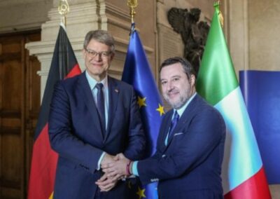 Vertice Italia-Germania: bilaterale del Ministro Salvini con l’omologo tedesco Patrick Schnieder – www.mit.gov.it