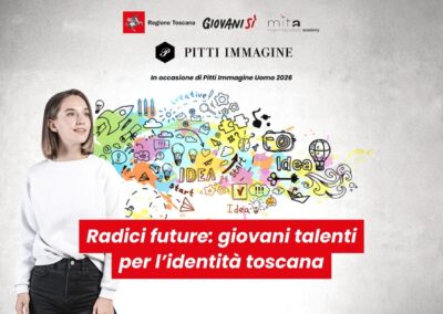 ‘Radici future: giovani talenti per l’identità toscana’: il 15 gennaio spazio a moda e creatività
                         – www.toscana-notizie.it