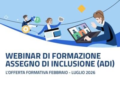 ADI: parte il nuovo ciclo di webinar formativi per gli operatori – www.lavoro.gov.it