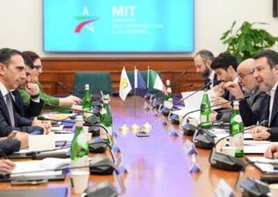 Bilaterali: il Ministro Salvini incontra il Ministro dell’Interno cipriota – www.mit.gov.it