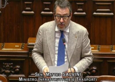 Camera dei Deputati: il Ministro Salvini al Question Time del 25 febbraio – www.mit.gov.it