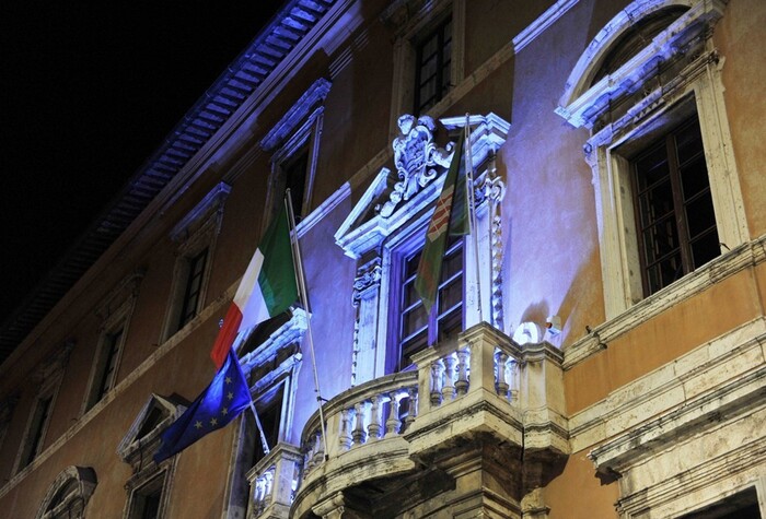 Palazzo Donini sarà illuminato di lilla questa sera in occasione della Giornata mondiale per la lotta ai tumori correlati al papilloma virus – www.regione.umbria.it