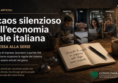 Il caos silenzioso dell’economia reale italiana