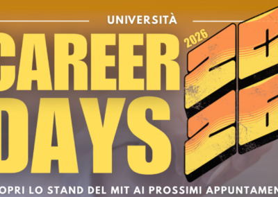 Il MIT inaugura una nuova stagione di Career Days universitari – www.mit.gov.it