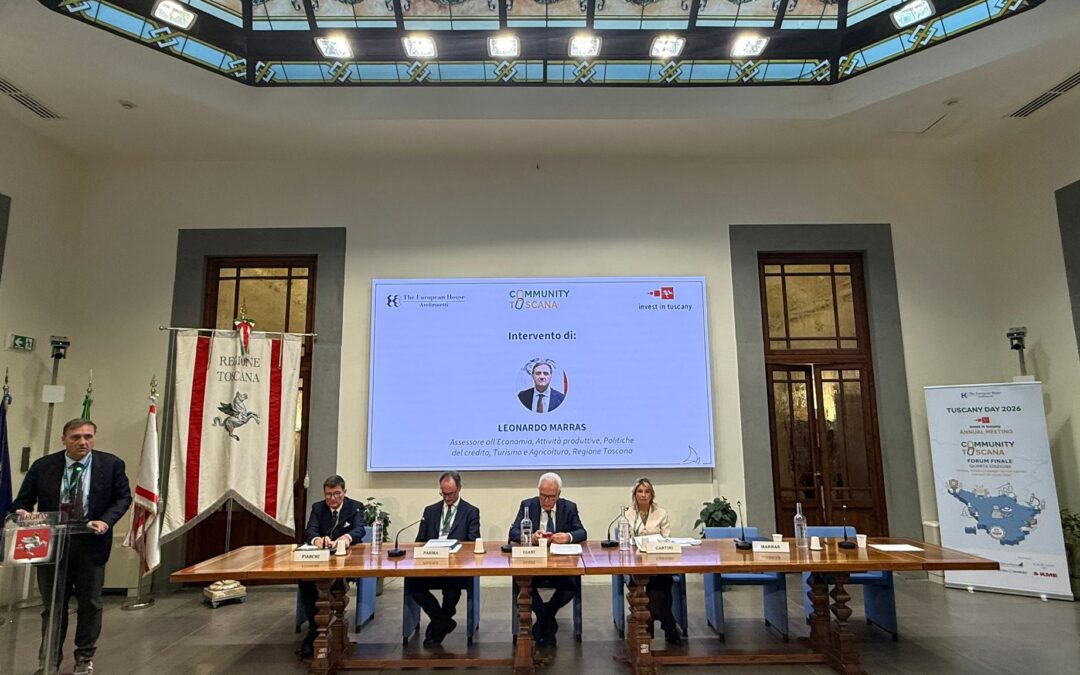 Giani: “Ai vertici in Italia per attrazione capitali stranieri, grazie a struttura ad hoc”
                         – www.toscana-notizie.it