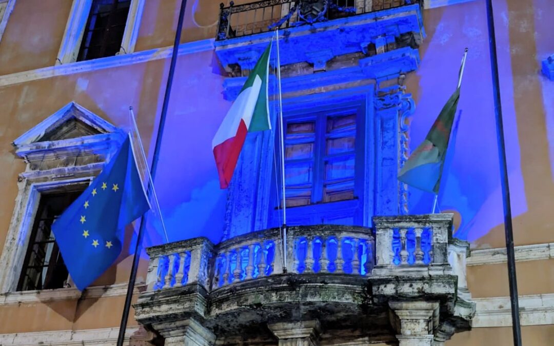 Palazzo Donini si illumina di blu per la Giornata mondiale per la consapevolezza sull’autismo – www.regione.umbria.it