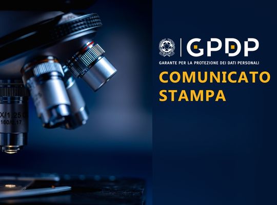 COMUNICATO STAMPA – Ricerca scientifica: in consultazione le Linee guida… – www.gpdp.it