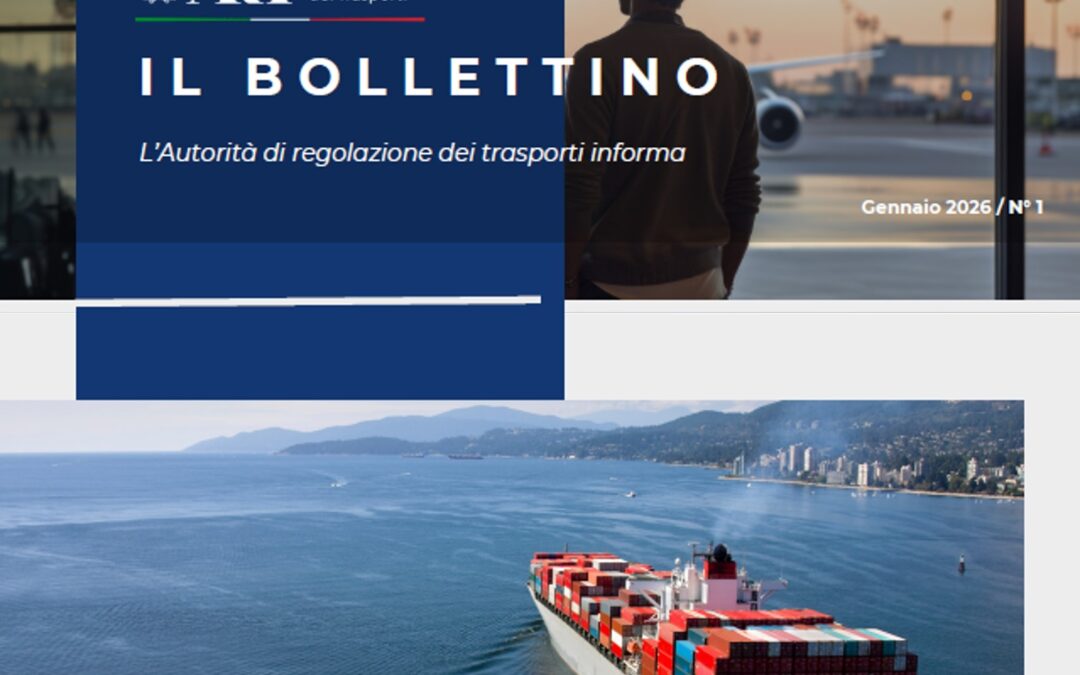 Pubblicato il Bollettino ART n. 1/2026 – www.autorita-trasporti.it