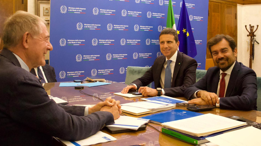 incontro Urso-Bozzetti (Fondazione Fiera Milano) su priorità e prospettive del sistema fieristico italiano – www.mimit.gov.it