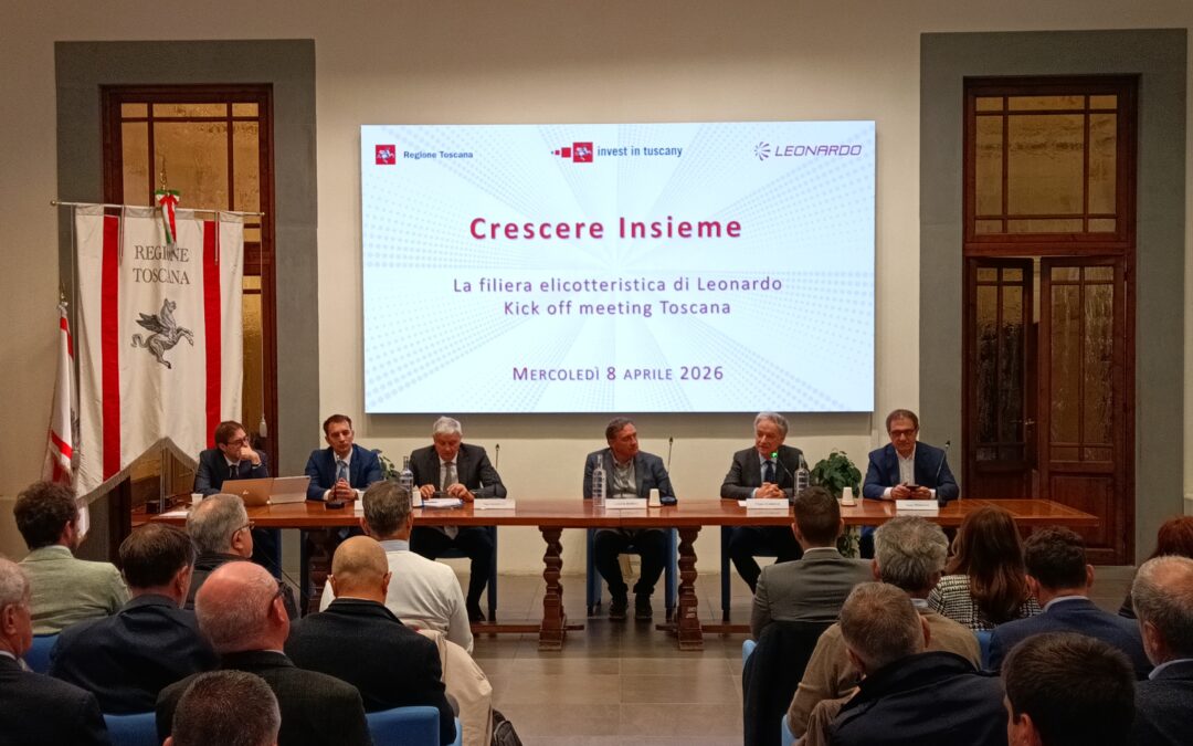 Leonardo in Toscana con ‘Crescere Insieme’ per sviluppare filiera elicotteri civili
                         – www.toscana-notizie.it