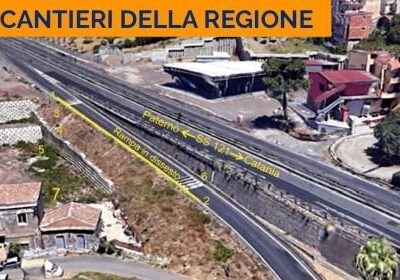 Misterbianco, lavori sulla Strada statale Paternò-Catania