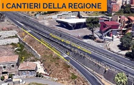 Misterbianco, lavori sulla Strada statale Paternò-Catania