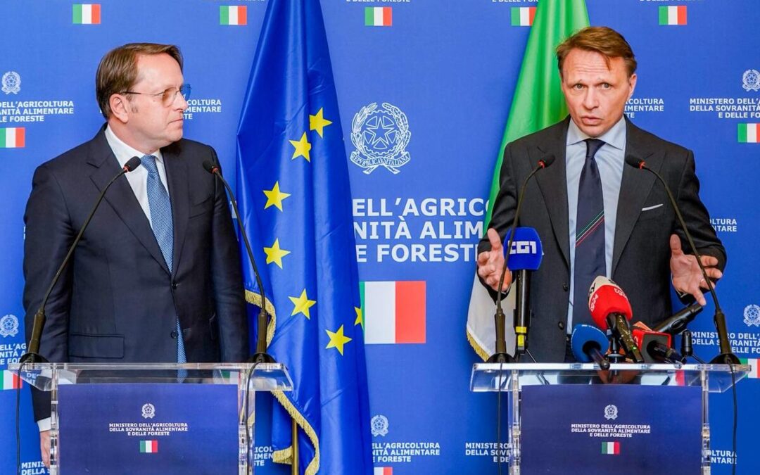 Lollobrigida incontra il Commissario Ue Olivér Várhelyi: reciprocità, controlli e tutela del sistema agroalimentare al centro del confronto – www.masaf.gov.it