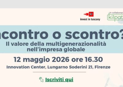Il valore della multigenerazionalità nell’impresa globale, appuntamento il 12 maggio
                         – www.toscana-notizie.it