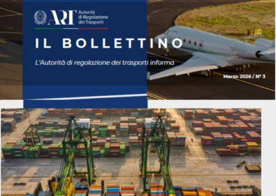 Pubblicato il Bollettino ART n. 3/2026 – www.autorita-trasporti.it