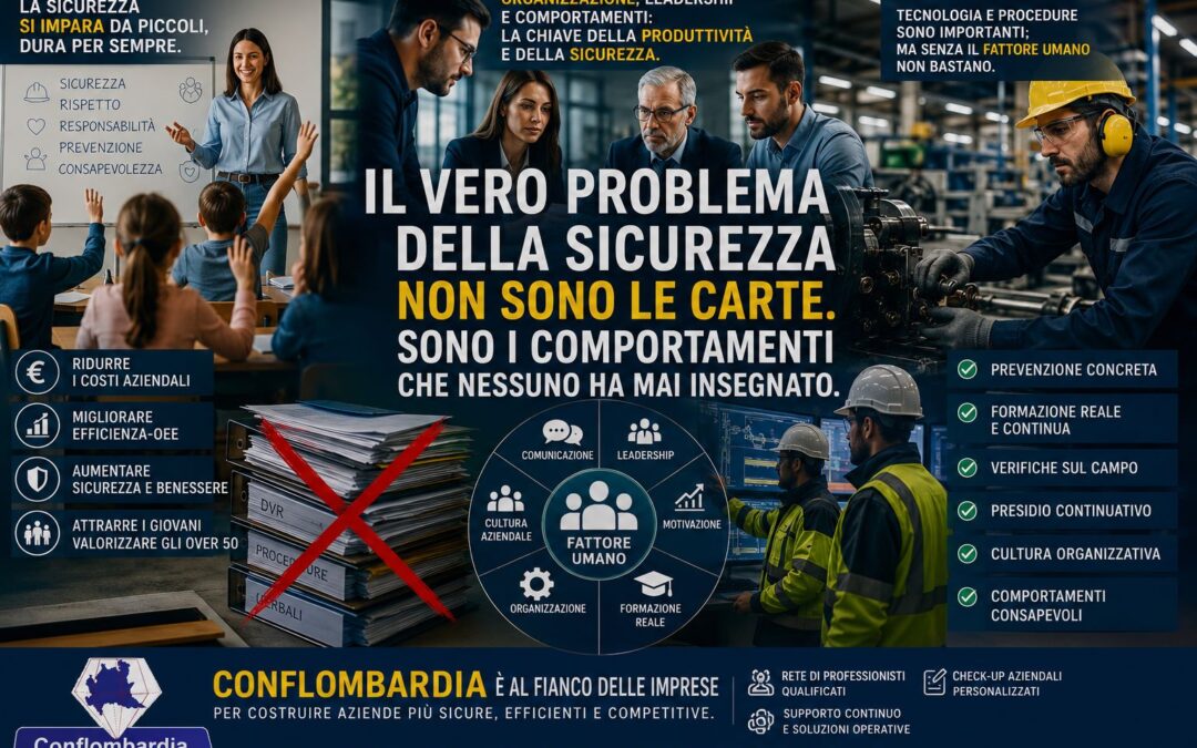 IL VERO PROBLEMA DELLA SICUREZZA NELLE PMI?