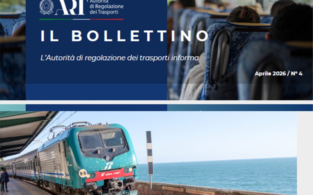 Pubblicato il Bollettino ART n. 4/2026 – www.autorita-trasporti.it