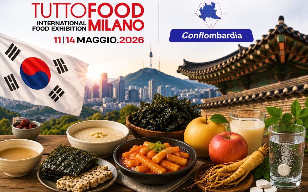 Korean Excellence at TUTTOFOOD 2026 – Conflombardia’s Perspective