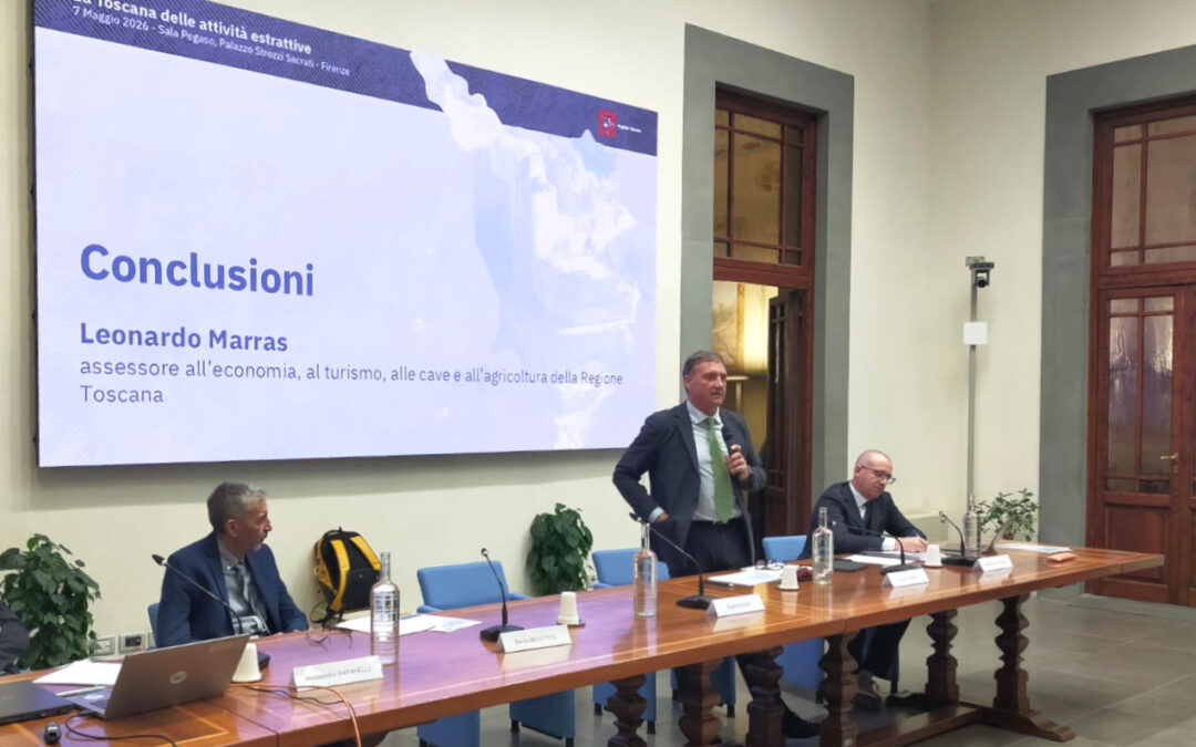 Attività Estrattive 2026, Marras: “Oggi importante giornata di confronto e condivisione”
                         – www.toscana-notizie.it