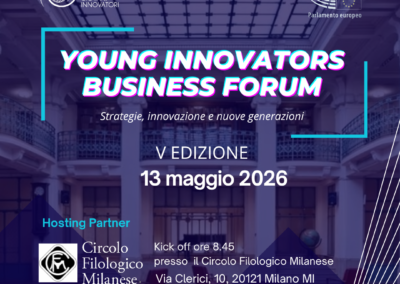 Innovazione, Imprese e Futuro Digitale: Conflombardia protagonista alla V Edizione dello Young Innovator Business Forum di Milano