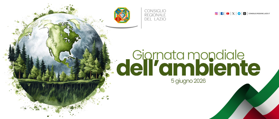 Consiglio Regionale del Lazio – Giornata mondiale dell’ambiente – www.consiglio.regione.lazio.it