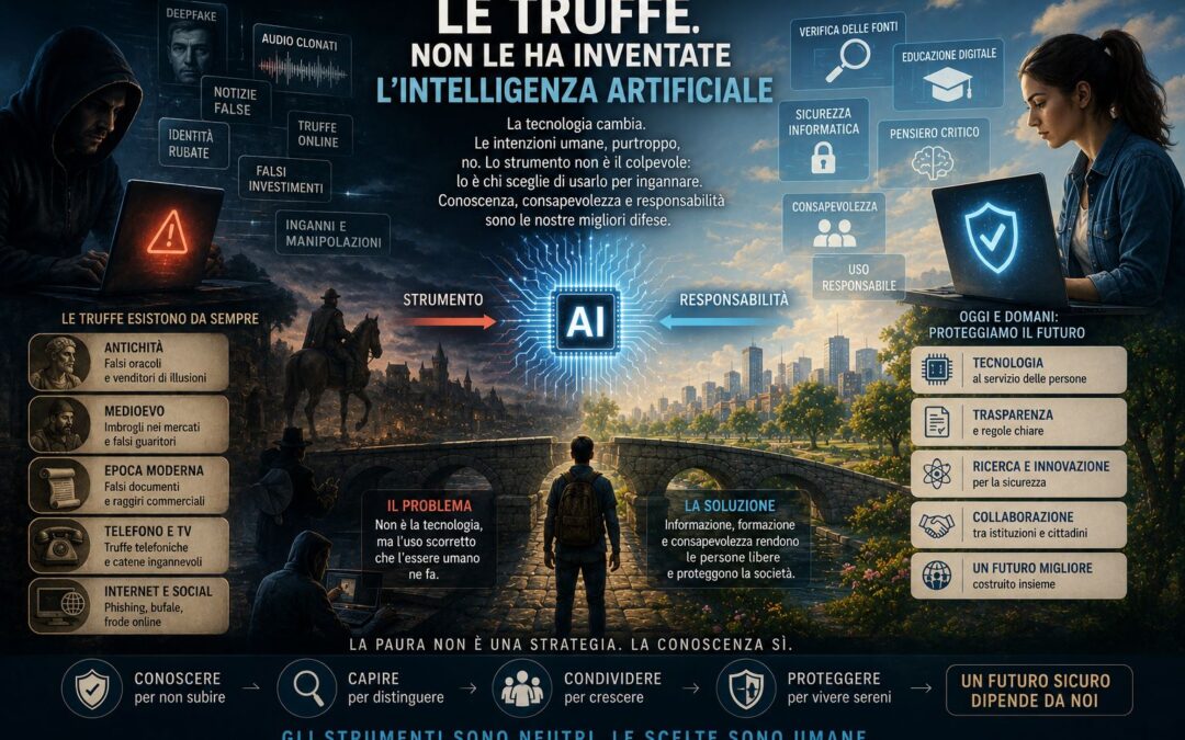 LE TRUFFE NON LE HA INVENTATE L’INTELLIGENZA ARTIFICIALE
