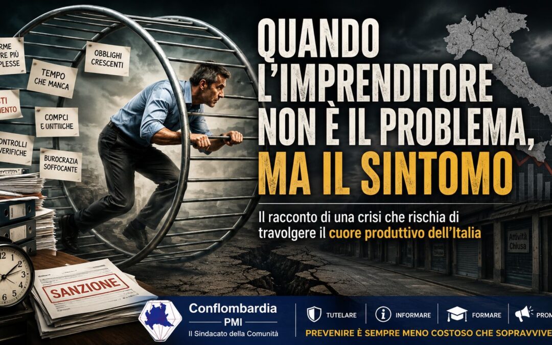 QUANDO L’IMPRENDITORE NON È IL PROBLEMA, MA IL SINTOMO