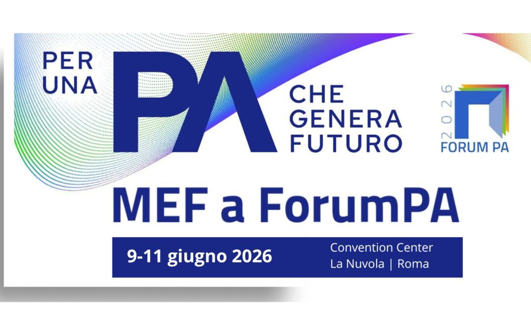 MEF a Forum PA 2026 – www.mef.gov.it