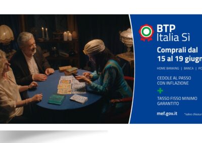 BTP Italia Sì, lunedì al via l’emissione: tasso minimo garantito all’1,60% più tasso di inflazione nazionale – www.mef.gov.it