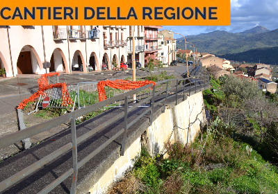 Castelbuono, opere di consolidamento del versante di via Forte